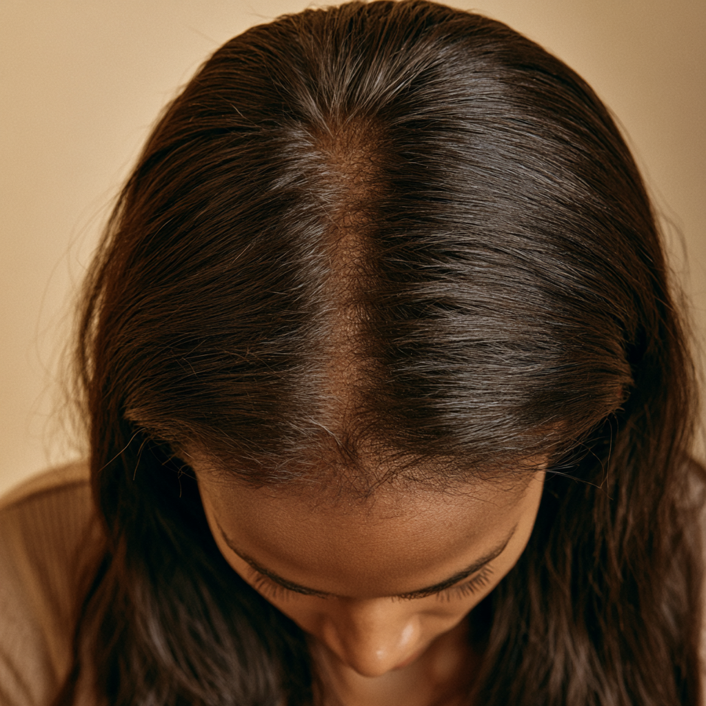 Early hair thinning